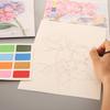 Watercolor Painting Book for Kids Extra-Thick Paper Mess-Free Watercolor Set with Brush