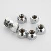 10 шт. Высота 16 мм Колесные Гайки-Болты M12x1.25, M12x1.5, M14x1.5, 1/2"-20 Гайки-Колпачки для Колес Прицепа 21 мм Шестигранные Колесные Гайки