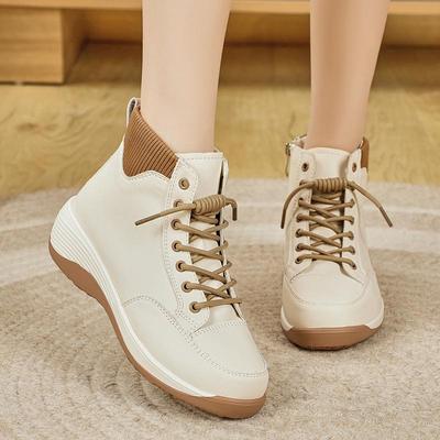 Женские дышащие балетки с круглым носком 2025 - Повседневная мода, корейский стиль