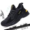 Four Seasons Labor Protection Shoes, Anti-smashing, Anti-puncture, Penetrating Air, Light Safety Shoes, Non-slip, Wear-resistant Insulated Work Shoes