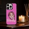B-Britney SINGER S-Spears Чехол для телефона Цвет Серебряная Ракушка Для IPhone 17 16 15 14 13 12 11 Pro Max Plus