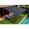 Rectangular Shade Sail 3X4M Plonos Pl-885 Gray