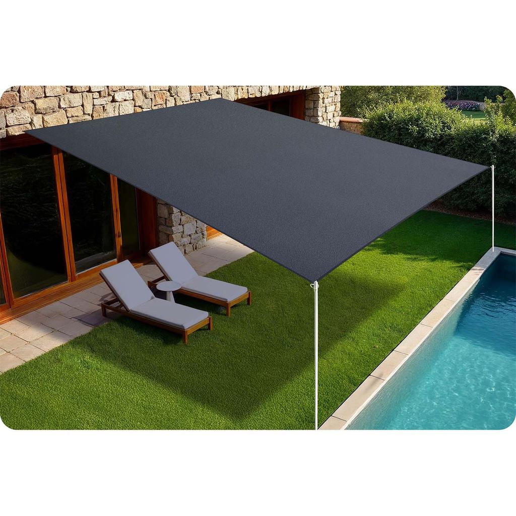 Rectangular Shade Sail 3X4M Plonos Pl-885 Gray