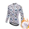 Winter Fleece Riding Bicycle Jerseys Cycling Clothing Set Keep Warm Women Long Sleeve Bicycle Clothes Suit