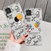 Космонавты Космонавт Милый Прозрачный Чехол Для Samsung Galaxy A52 A12 A51 A32 A21s A71 A32 A22 50 A70 A31 A72 5G Чехол Для Телефона