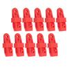 10pcs Tarp Clips Professional Windproof Waterproof Awning Tarp Clamps for Tarp Tents Tarpaulin   Pool Cover RV Awning Cover Banners