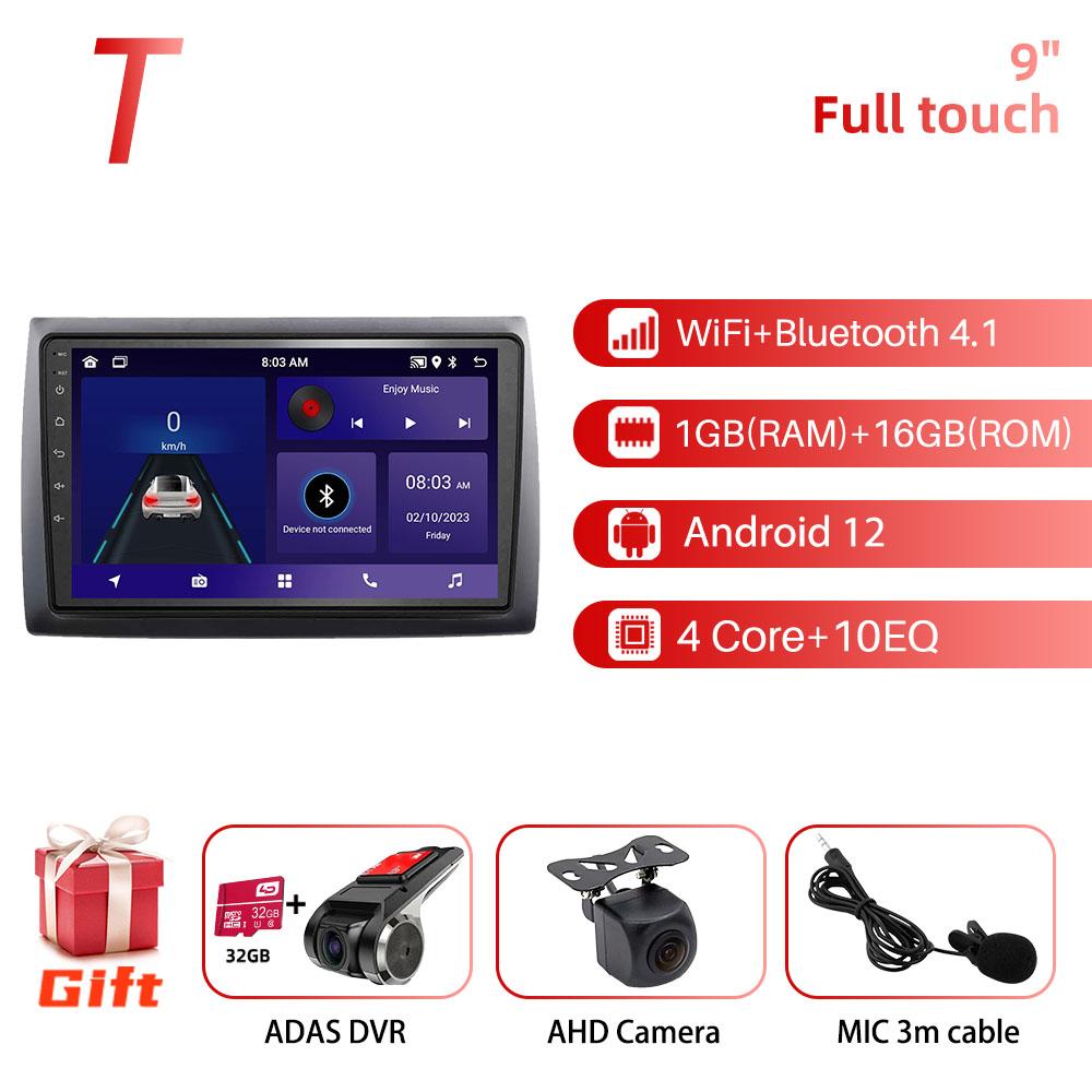 Android Car Radio 9 дюймов для Fiat Stilo 2010 GPS 2din 4G LTE Мультимедиа Видео Плеер Головное Устройство Радио Стерео Беспроводной Carplay