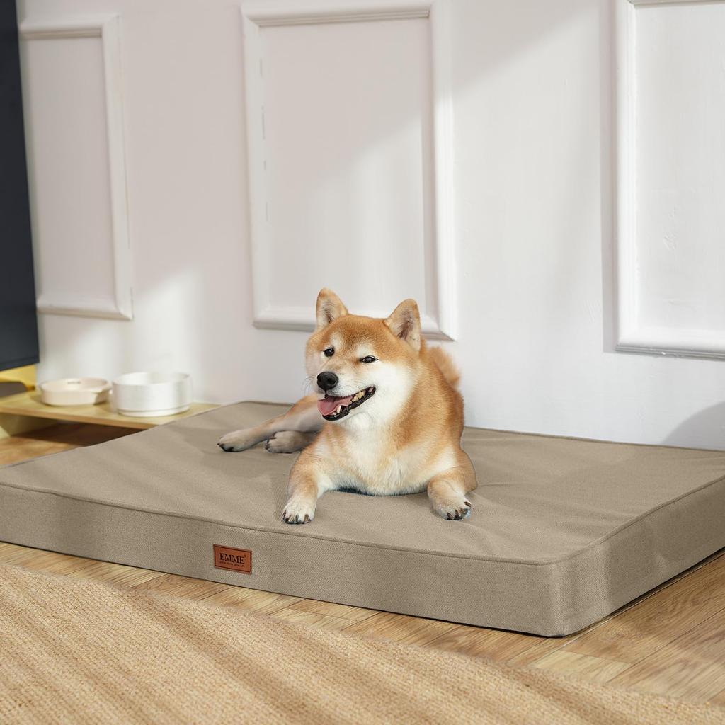 EMME кровать для собак домашних животных домашних животных не очень для пожилых людей несколько съемных всех больших домашних животных кровать среднего размера подушка, водонепроницаемая, кровать, коврик, кровать, моющаяся, гладкая,
