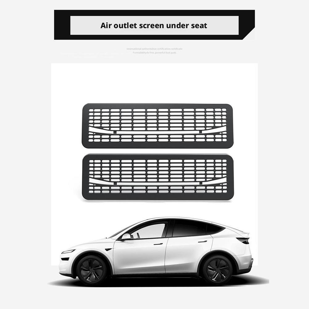 Для Tesla Model Y 2025 Juniper Защитная крышка заднего воздуховода Защита от засорения Решетка воздуховода Аксессуары H1W6