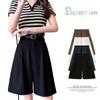 Secret Jam Suit Shorts Women Elastic Waist Loose Japan Casual Fashion Preppy Style Straight Soft Harajuku Female Plus Size
