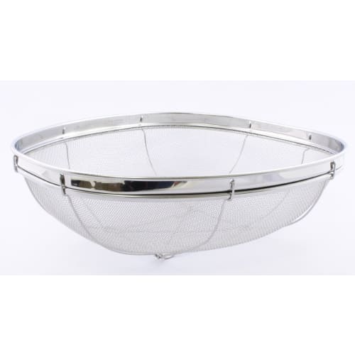 Large Turtle-shaped Strainer for 5 Sho (18-8 Stainless Steel)