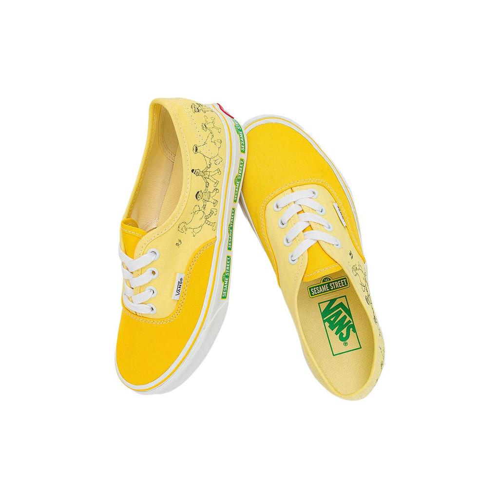 Sesame Street X Vans Authentic Sesame Street Family Unisex Sneakers Yellow VN0009PVYLW