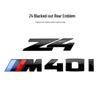 BMW Новая Z4 M40i Blackout Набор наклеек-эмблем - Задняя, Багажник, Боковые Надписи и Номер
