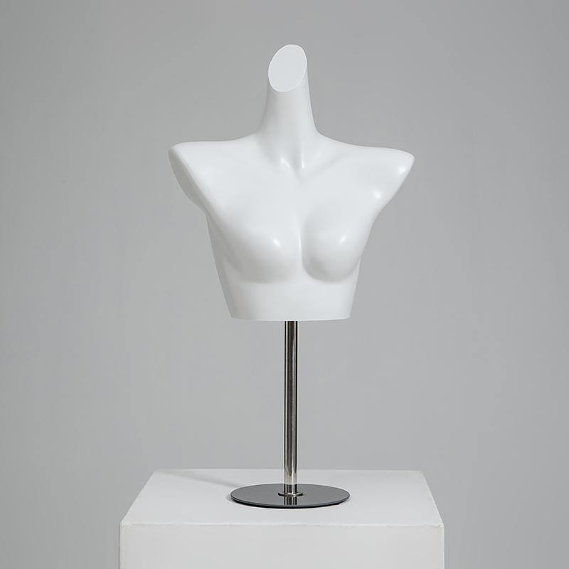 Unisex Half-Body Plastic Mannequin for Underwear Display