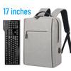 17-дюймовый мужской и женский повседневный деловой рюкзак большой вместимости