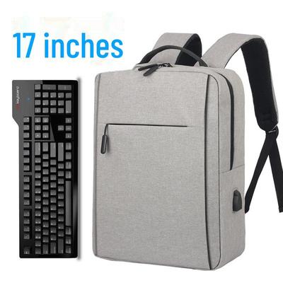 17-дюймовый мужской и женский повседневный деловой рюкзак большой вместимости