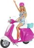 Mattel Barbie Doll and Scooter -