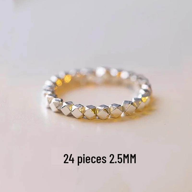 Россыпь бусин из стерлингового серебра 925 пробы для изготовления украшений своими руками: Разделительные бусины для браслетов и ожерелий