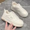 Мода 2025 Кроссовки Женские Платформа Плоская обувь Женская обувь Повседневные Женские Массивные кроссовки Женские белые Туфли zapatos de mujer