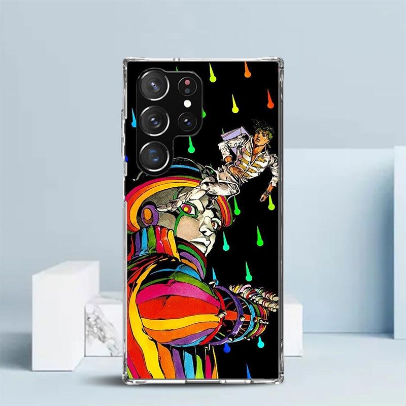Чехол для телефона JoJo Adventure Рохан Кисибэ для Samsung Galaxy S24 S25 Edge S26 Ultra S22 S23 Plus S21 + S20 FE Мягкая задняя крышка из ТПУ