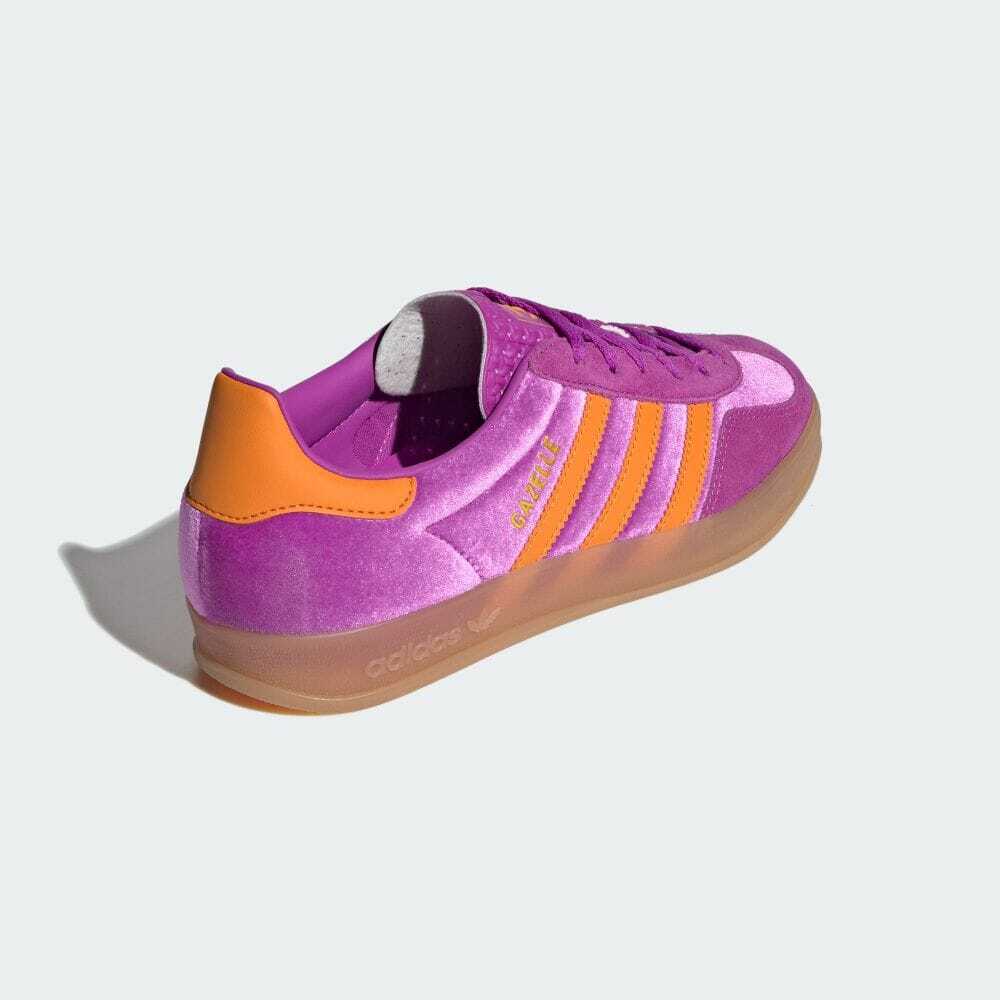 IH0277 adidas Originals Gazelle Indoor Пурпурный Взрыв Оранжевый Каучук (Женский)