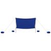 Beach Shade Tent with Sandbags Blue 304 x 300 cm