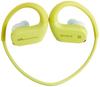 Sony Walkman Серия W со встроенным спортивным MP3-плеером 4 ГБ, устойчивый к холоду, жаре и внешним звукам, цвет лайм, наушники NW-WS623, Bluetooth,