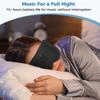 3D Wireless Sleeping Headphones Blindfold Soft Washable Bluetooth5.4 Music Headset Eyemask Handsfree Call Earphones Adjustable