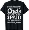 Mens Funny Chef Definition Funny Saying Cook Cooking Chef Gift T-Shirt