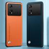 Роскошный чехол из искусственной кожи для Xiaomi Poco X4 Pro 5G, задняя крышка, силиконовый противоударный чехол для телефона с полной защитой для PocoX4 Pro X4Pro