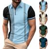 Мужская летняя дышащая рубашка с короткими рукавами и культурой отдыха
