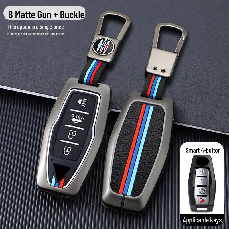 Чехол для ключа GAC Mitsubishi New Outlander Premium Edition для 23 моделей с персонализированной застежкой-пряжкой.