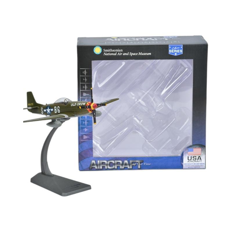 1: 72 P51b Mustang Aircraft Model Foam Model Simulation Bomber Alloy Fighter Model Toy Military Decoration Boutique Gift