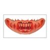 Temporary Tattoo Easy To Use Eco-friendly Waterproof Fun Painless Body Art Tool Paper Halloween Horror Mouth Tattoo for Masquerade