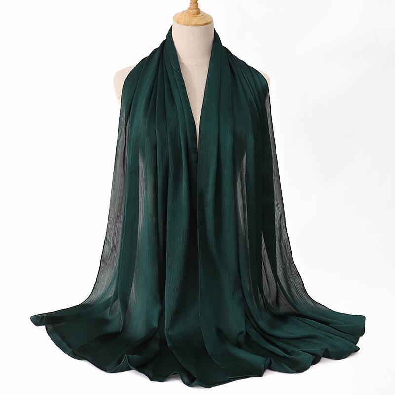 МОДНЫЕ МЕДИНСКИЙ ШЕЛКОВЫЙ ХИДЖАБЫ ИЗ жатого АТЛАСНОГО ШЕЛКА ЖЕНСКИЕ ДЛИННЫЕ ОДНОТОННЫЕ ЦВЕТНЫЕ ОДНОТОННЫЕ ХИДЖАБЫ Повязка на голову макси исламский Sjaal 180*70 СМ