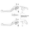 For CFMOTO CF MOTO CLX-700 Heritage CLX 700 CL-X 700 Adventure 2022~2025 Motorcycle Brake Clutch Levers Handle Bar End Grips Cap