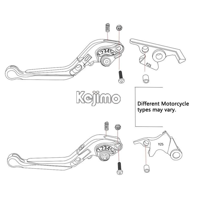 For CFMOTO CF MOTO CLX-700 Heritage CLX 700 CL-X 700 Adventure 2022~2025 Motorcycle Brake Clutch Levers Handle Bar End Grips Cap