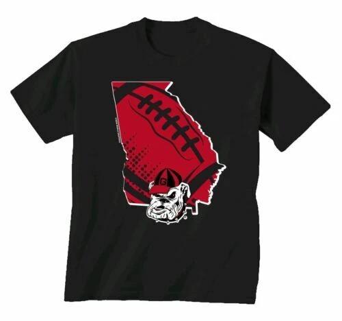 New World Graphics UGA State Football Short Sleeve T Shirt Mens Kids Womens Tops Tees Unisex