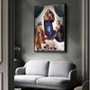 Raphael Sistine Madonna Famous Canvas Painting Madonna of Jesus Poster and Print Wall Art Pictures for Living Room Decor Cuadros