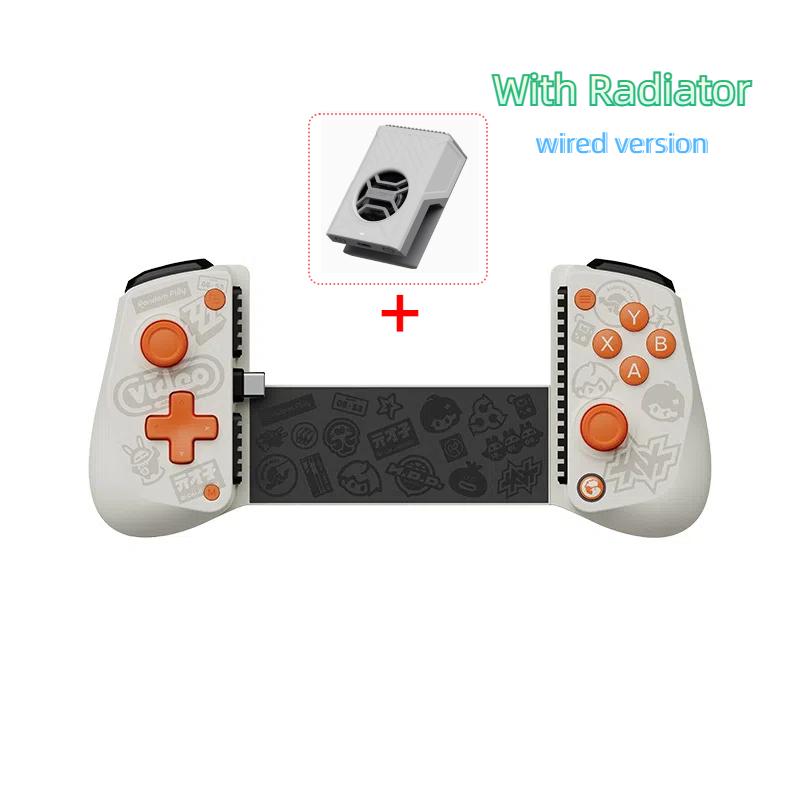 Выдвижной игровой контроллер, Совместимый с системами iOS и Android, Интерфейс Type-C, Противоскользящий дизайн, Аксессуар для мобильного гейминга