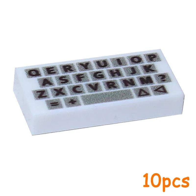 Нетоксичные Печатные 2x2 1x1 1x2 3069 3039 Датчики Управление Центр Экран Радара Клавиатура Узор Плитка Наклон Строительные Блоки Кирпичи Город Moc Часть