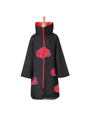 Костюм для косплея Учиха Итачи в плаще Красного Облака из Акацуки, Наруто