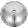 Stainless Steel Pot Lid Useful Pan Cover for Pots and Pans Metal Frying Portable Stove