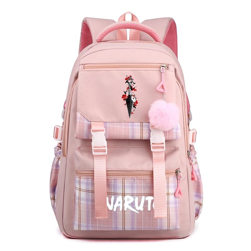 Рюкзак «Наруто» в стиле аниме для подростков, школьный рюкзак для девочек и мальчиков, студенческий детский рюкзак для ноутбука, сумка для книг для мужчин и женщин, дорожная сумка для отдыха