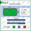 Mingji Gold Leg Chinese 8-Ball Pool Table