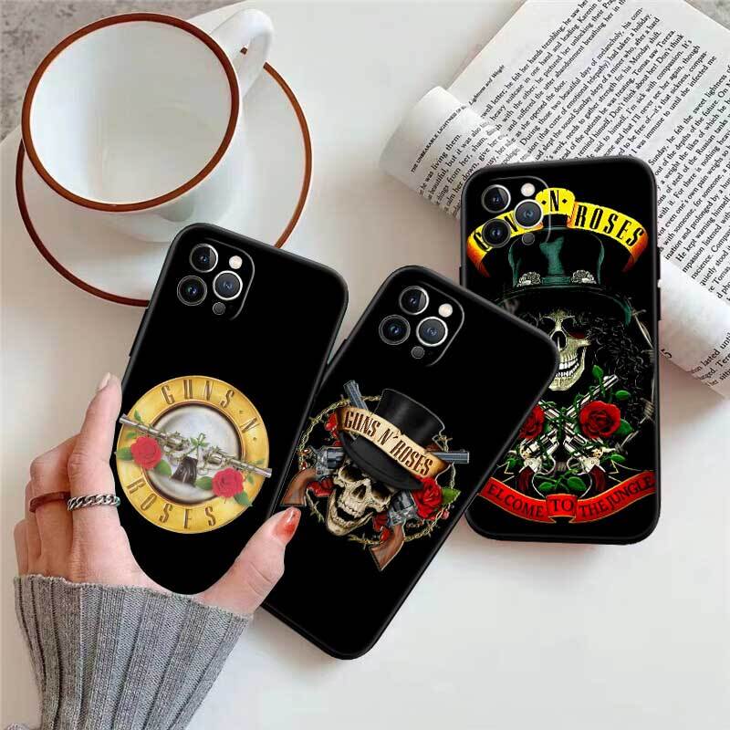 G-guns R-roses Ударопрочный чехол для телефона для Redmi Note 8 8T 9 9A 9C 9T 9S 10 11 11S 10C 10X 10A 10T Pro Max Plus Prime