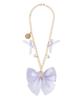 Шарм Maison de Fleur, Шарм-подвеска на сумку Bijou Ribbon с жемчугом, Женский, Цвет слоновой кости