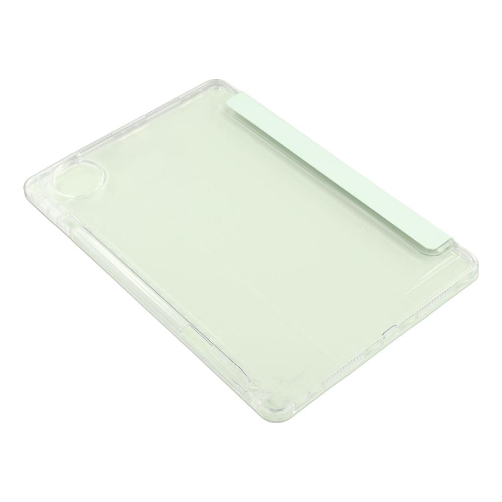 Для Honor Pad 10 Чехол Тройная подставка Кожа+ТПУ+Акрил Прозрачная задняя крышка для планшета