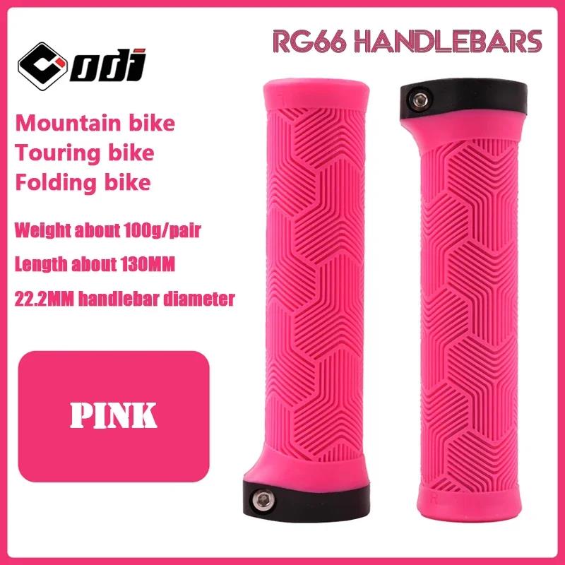 ODI Rubber Bicycle Grips 22mm Purple Brown Pink Orange Black Ergonomic MTB Handlebar Grips for Dirt Pit BMX Mountain Bike Grips 5