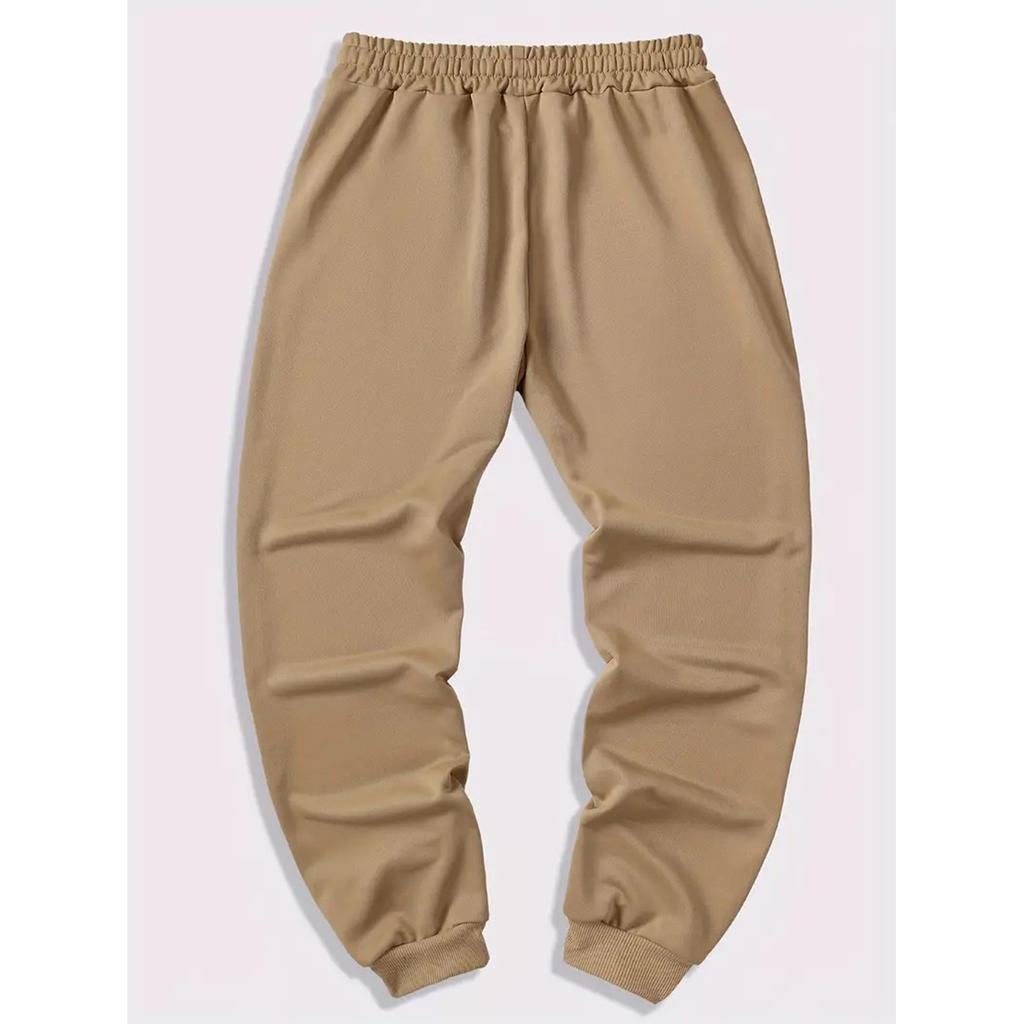 Мужские спортивные брюки, брюки для бега, рабочие брюки с карманами для улицы, повседневные брюки